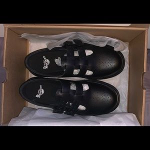 DOC MARTENS YOUTH LEATHER MARY JANE SHOES
